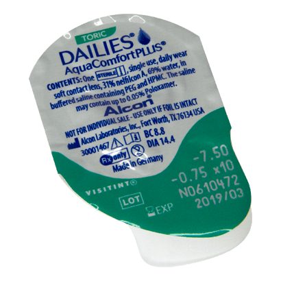 Dailies AquaComfort Plus Toric 90 - Imagen 2