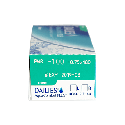 Dailies AquaComfort Plus Toric 90 - Imagen 3
